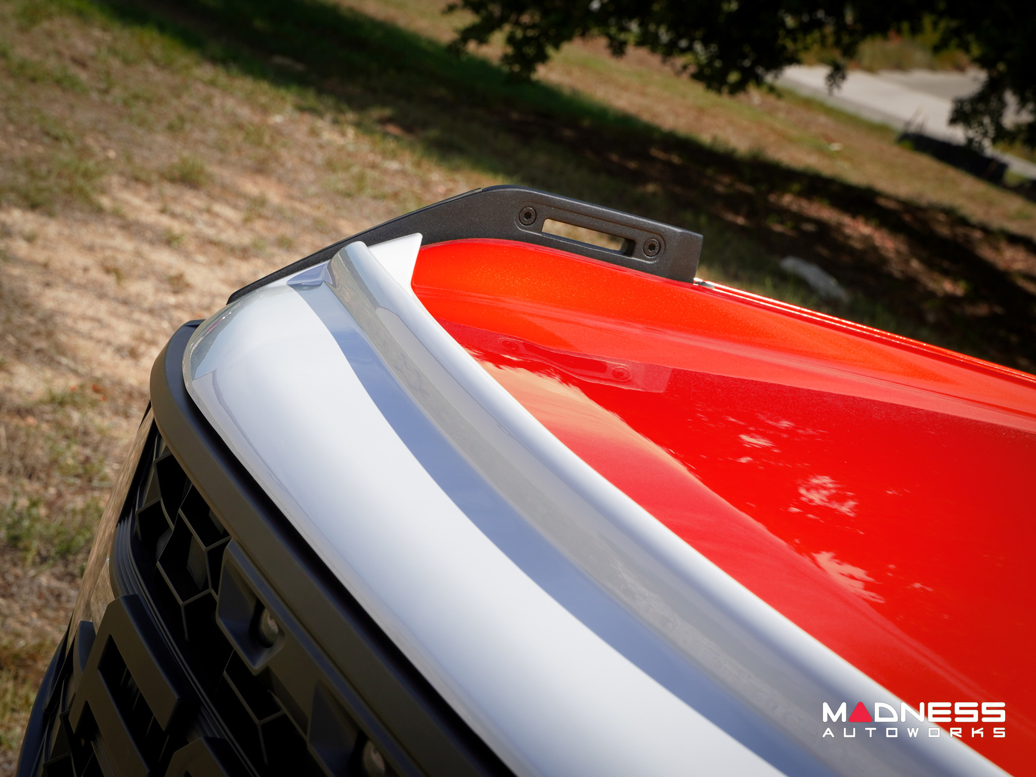 Ford Bronco Hood Deflector - Gloss White